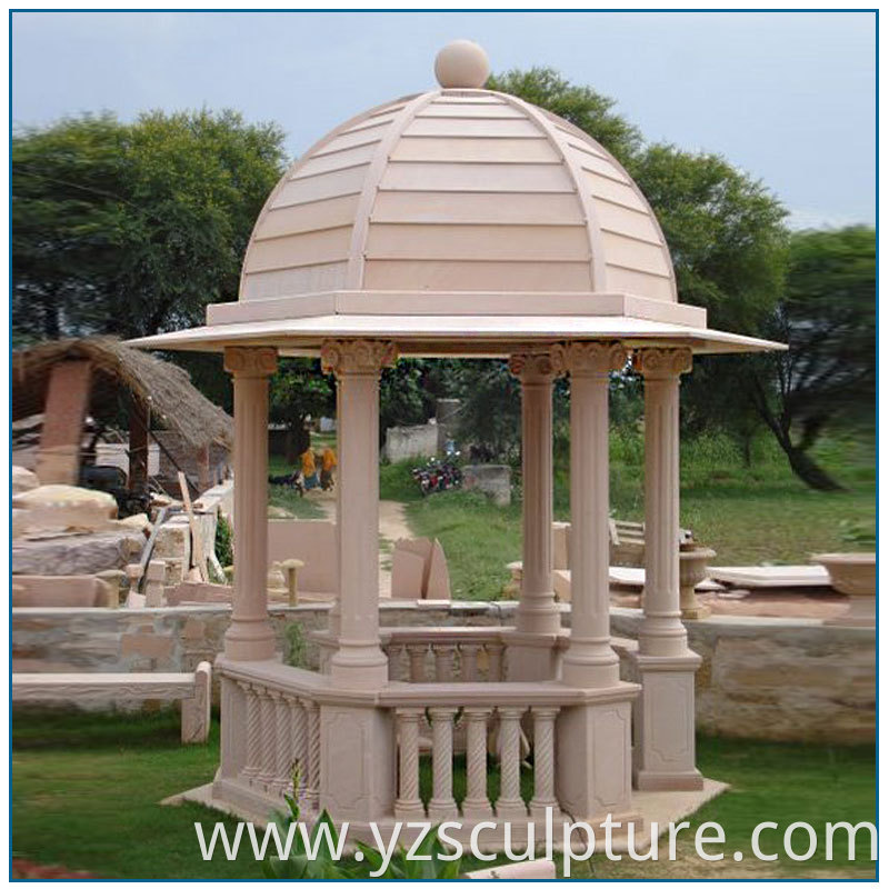 Cream Marble Gazebo